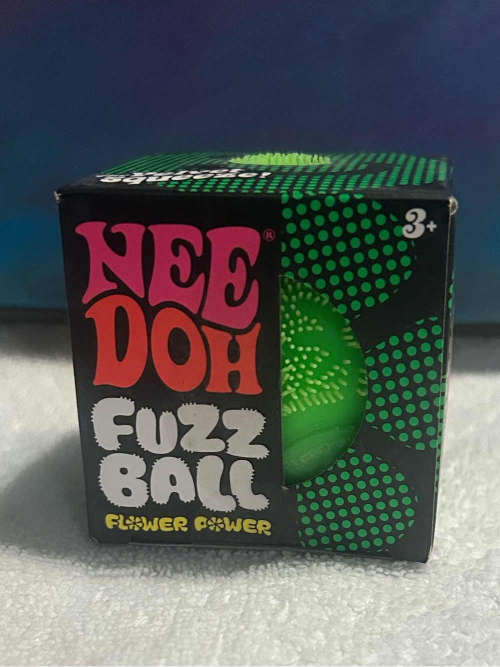 NeeDoh Fuzz Ball Green